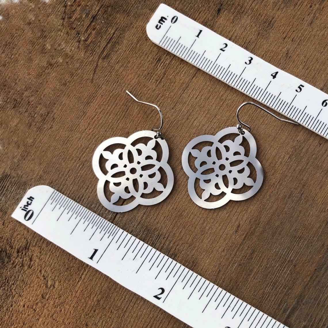 Quatrefoil Celtic-Inspired Earrings