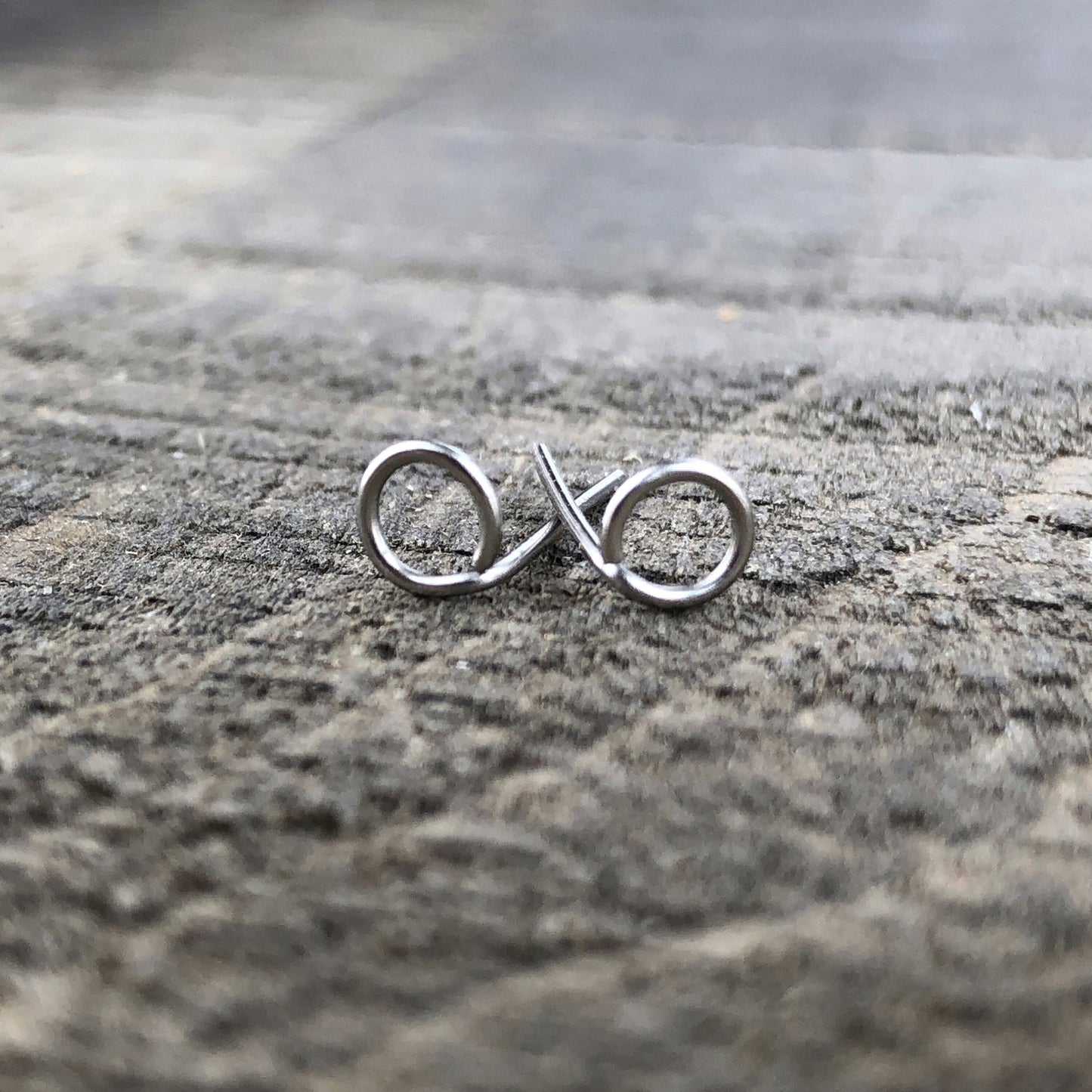 Circle Studs, Stainless Steel