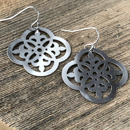 Quatrefoil Celtic-Inspired Earrings
