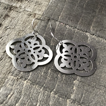 Quatrefoil Celtic-Inspired Earrings